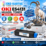OKI ES4131 / ES4161 / ES4191 Muadil Toner – Siyah