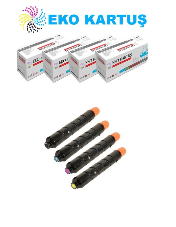 CANON C-EXV34/ GPR-36 / NPG-52 MUADİL TONER SET 4 RENK