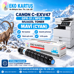 CANON C-EXV47 / GPR-51/ NPG-65 MUADİL TONER 4 RENK SET  C250i/  C255i/  C350i/ C351iF/  C355P