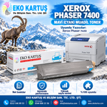 XEROX PHASER 7400 MUADİL TONER  MAVİ 106R01150 CY
