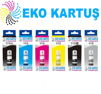 Epson EcoTank L8180 6’lı Muadil Mürekkep Seti - Main view