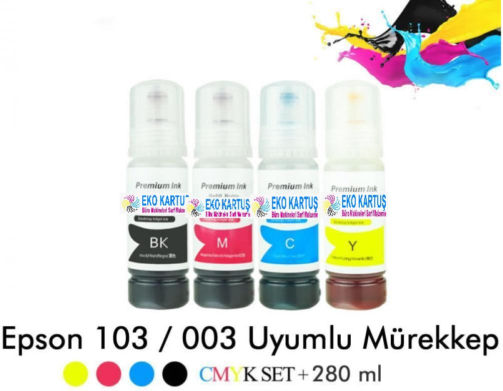 Epson L3111 Uyumlu Mürekkep 4 Renk - Main view