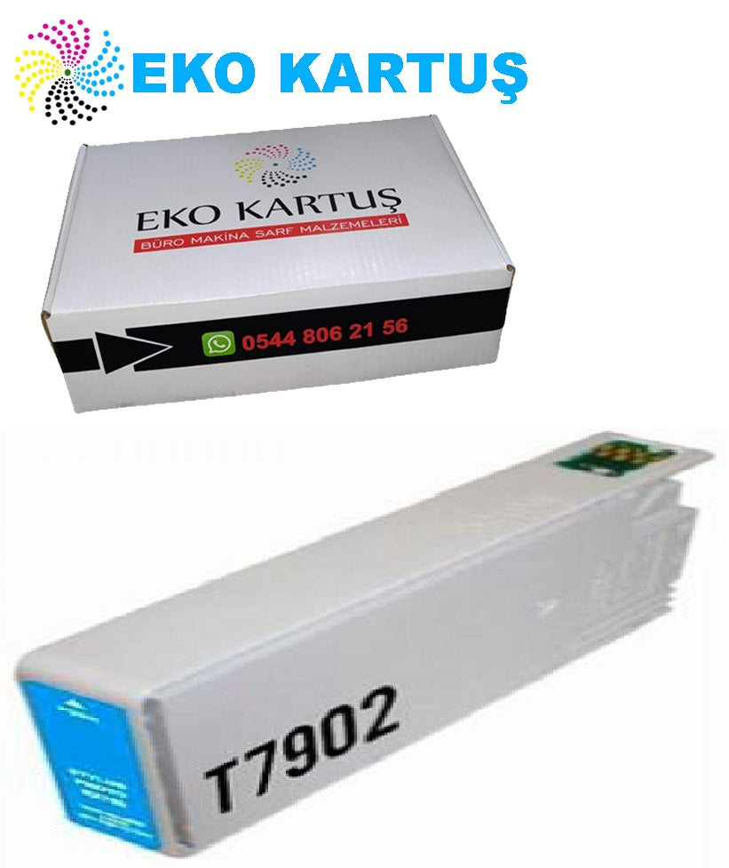 Epson WF-5190 Mavi Muadil Kartuş - Main view