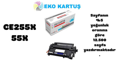 HP LaserJet Enterprise 500 Flow MFP M525c Uyumlu Sıfır İthal Toneri 255X (12500 Sayfa)
