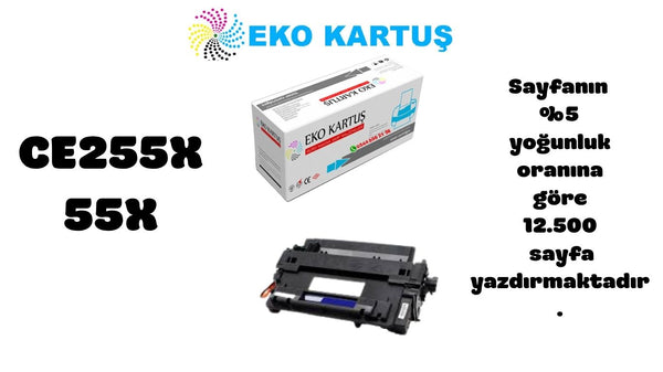 Hp LaserJet Pro M521dw  Uyumlu Sıfır İthal Toneri 255A (6000 Sayfa)