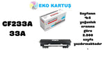 HP LaserJet Ultra MFP M134a Sıfır İthal Siyah Toneri  233A