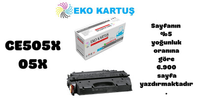Hp LaserJet P2057X Sıfır İthal Toneri  05X (CE505X) UYUMLU (6900 Sayfa)