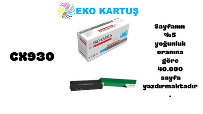 Lexmark CX930 85D0W00 Orijinal Atık Kutusu