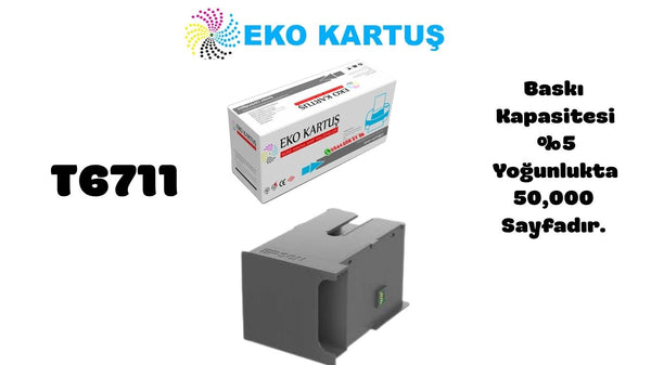 Epson T6711 C13T671100 Orijinal Atık Kutusu