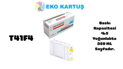Epson T41F4 Muadil YELLOW Kartuş C13T41F440