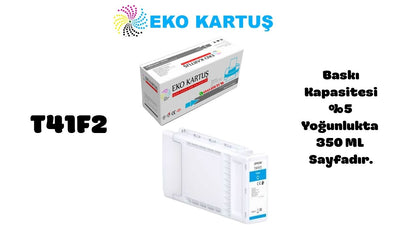 Epson T41F2 Muadil BLUE Kartuş C13T41F240