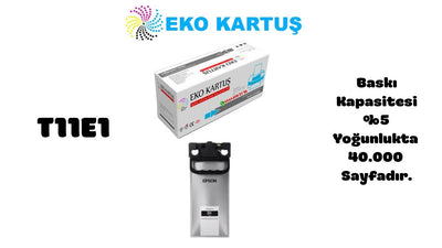 Epson T12E1 BLACK Muadil Kartuş C13T12E140