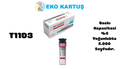 Epson T11D3 RED Yüksek Kapasiteli Muadil Kartuş C13T11D340