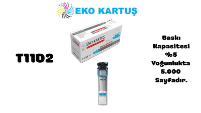 Epson T11D2 BLUE Yüksek Kapasiteli Muadil Kartuş C13T11D240