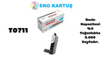 Epson T0711 BLACK Muadil Kartuş C13T07114021
