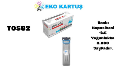 Epson T05B2 BLUE Muadil Kartuş C13T05B200