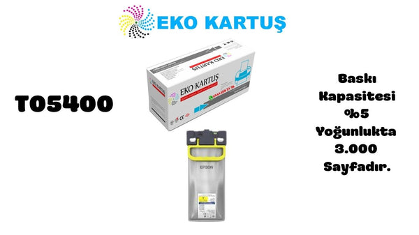 Epson T05A400 SARI Muadil Kartuş Epson C13T05A400