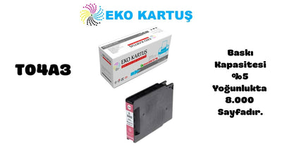 Epson T04A3 RED Muadil Kartuş C13T04A340
