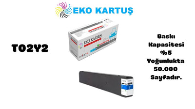 Epson T02Y2 BLUE Muadil Kartuş C13T02Y200