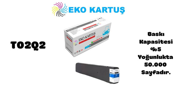Epson T02Q2 BLUE Muadil Kartuş C13T02Q200