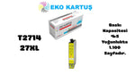 Epson 27XL T2714 YELLOW Yüksek Kapasiteli Muadil Kartuş C13T27144020