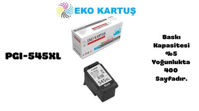 Canon PG-545XL SİYAH Yüksek Kapasiteli Muadil Kartuş 8286B001