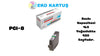 Canon CLI-8 GREEN Muadil Kartuş 0627B001