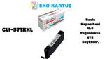 Canon CLI-571XL SİYAH Yüksek Kapasiteli Muadil Kartuş 0331C001