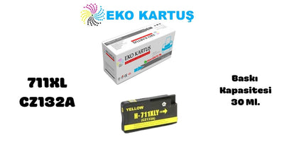 HP 711XL Yüksek Kapasiteli Muadil Kartuş CZ132A