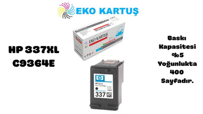 HP 337 BLACK Muadil Kartuş C9364E