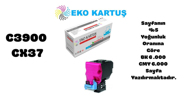 Epson CX-37 MAGENTA Uyumlu Sıfır İthal Toner C13S050591