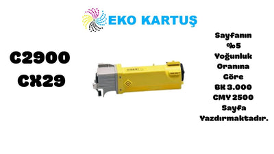 Epson CX-29 YELLOW Uyumlu Sıfır İthal Toner C13S050627