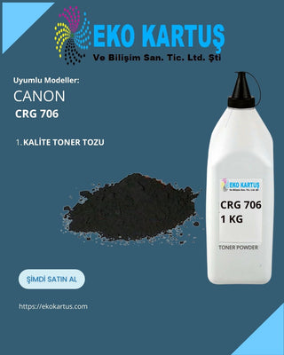 Canon CRG 706 0264B002 Toner Tozu 1KG