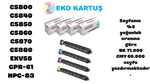 Canon IR-ADV DX C 5840i Compatible New Imported Toner C-EXV58/GPR-61/NPG-83 4 COLOR SET