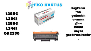 BROTHER  MFC-L2806DW Uyumlu Sıfır İthal DRUM ÜNİTESİ  DR-2550 15K (DR2250)