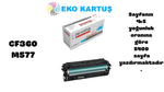 HP Color LaserJet Enterprise MFP M577dn Uyumlu Sıfır İthal Toner CF360X/040H BK