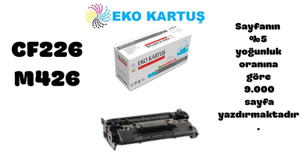 Hp LaserJet Pro M402dn Uyumlu Sıfır İthal Toneri CF226X (26X)
