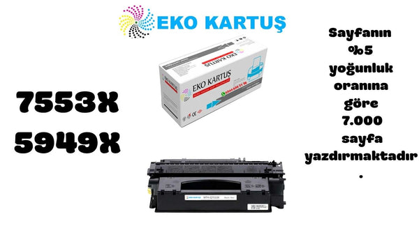 Hp Laserjet M2727nf Compatible New Imported Toner 7553X/5949X