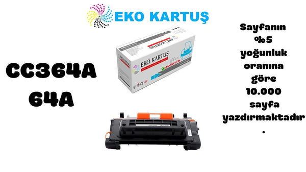 Hp Laserjet P4014dn Uyumlu Sıfır İthal Toner  CC364A/ CC364X (10.000 Sayfa)