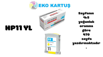 HP 11 YELLOW Orijinal Kartuş C4838A