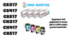 LEXMARK CX417de SET 4 RENK Uyumlu Sıfır İthal TONER CS317/CS417