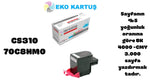 Lexmark CS310 (808) MAGENTA Yüksek Kapasiteli Uyumlu Sıfır İthal  Toner 70C8HM0