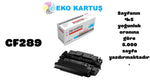 Hp LaserJet Managed Flow MFP E52645c Uyumlu Sıfır İthal Toneri  CF289A
