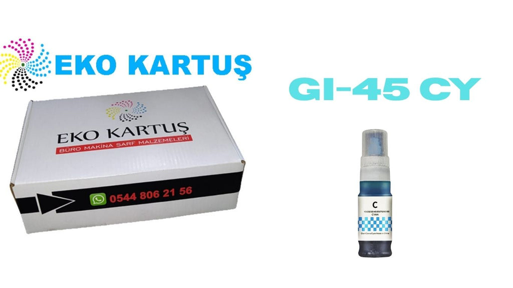 Canon GI-45 CYAN MUADİL Mürekkep