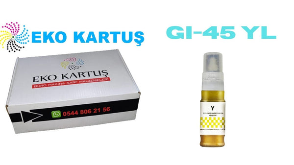 Canon GI-45 YELLOW  MUADİL Mürekkep
