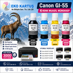 Canon GI-55 muadil mürekkep 4 renk