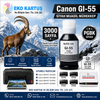 Canon GI-55  SİYAH BK muadil mürekkep