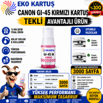 Canon GI-45  MAGENTA Uyumlu Sıfır İthal Mürekkep