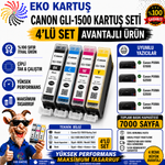 Canon PGI-1500XL Yüksek Kapasiteli Muadil Kartuş Seti 9182B004