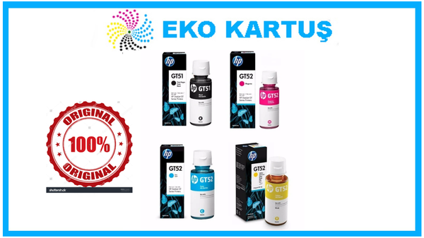 Hp P0R22A4 Color (GT51XL GT52XL) 90ML Compatible Ink